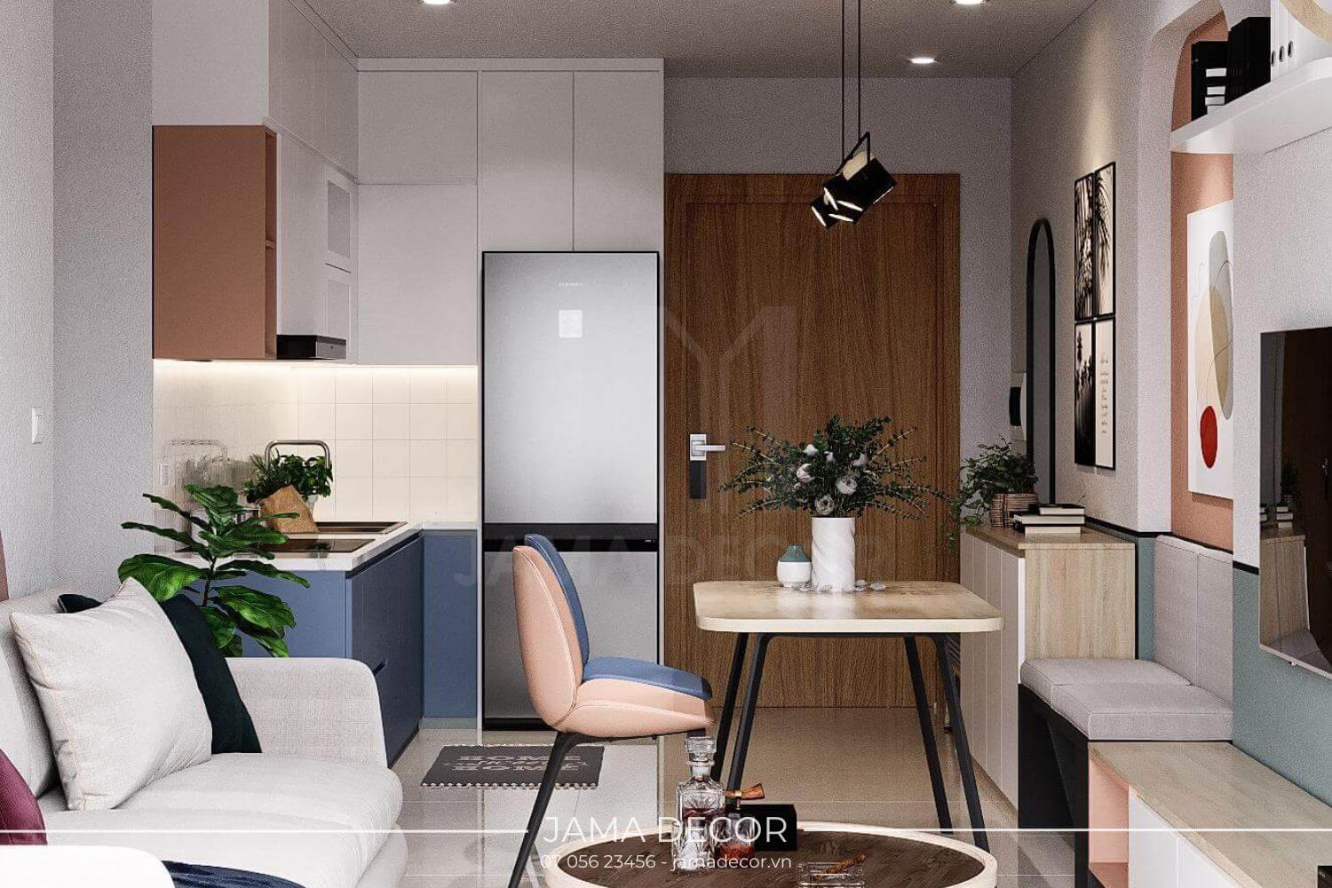 Căn Hộ Vinhomes Phong cách Color Block - 1