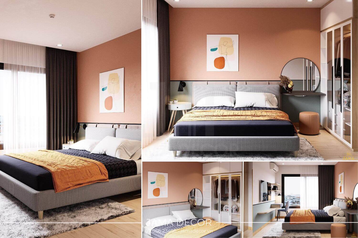 Căn Hộ Vinhomes Phong cách Color Block - 8