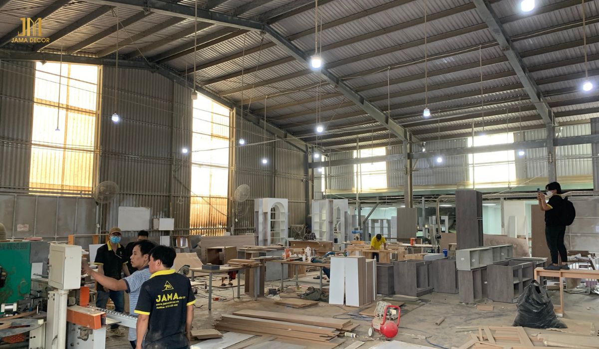 Xưởng sản xuất nội thất JAMA