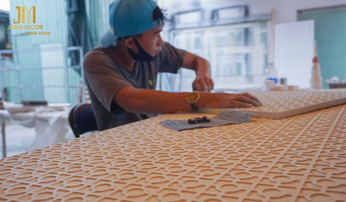 Sản phẩm hoàn thiện với máy CNC