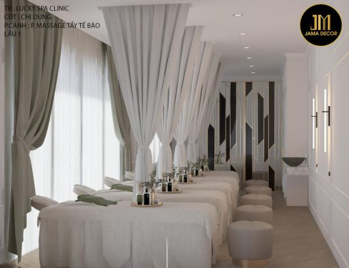 Nội thất Spa Clinic Tân Phú