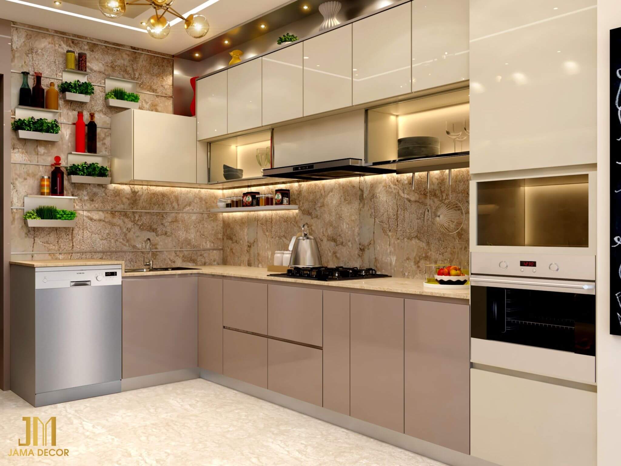 100+ mẫu phòng bếp nhà cấp 4 đẹp, hiện đại, tiết kiệm 33 bếp góc acrylic nhà cấp 4