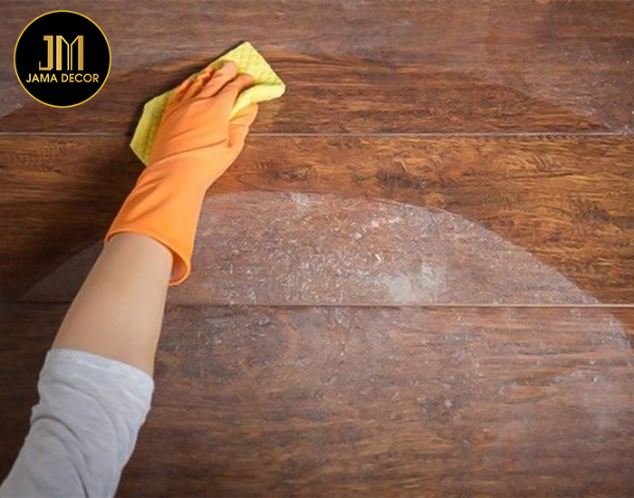 Gỗ công nghiệp bị mốc - 4 nguyên nhân và 6 cách xử lý 13 lau sàn gỗ bị nấm mốc