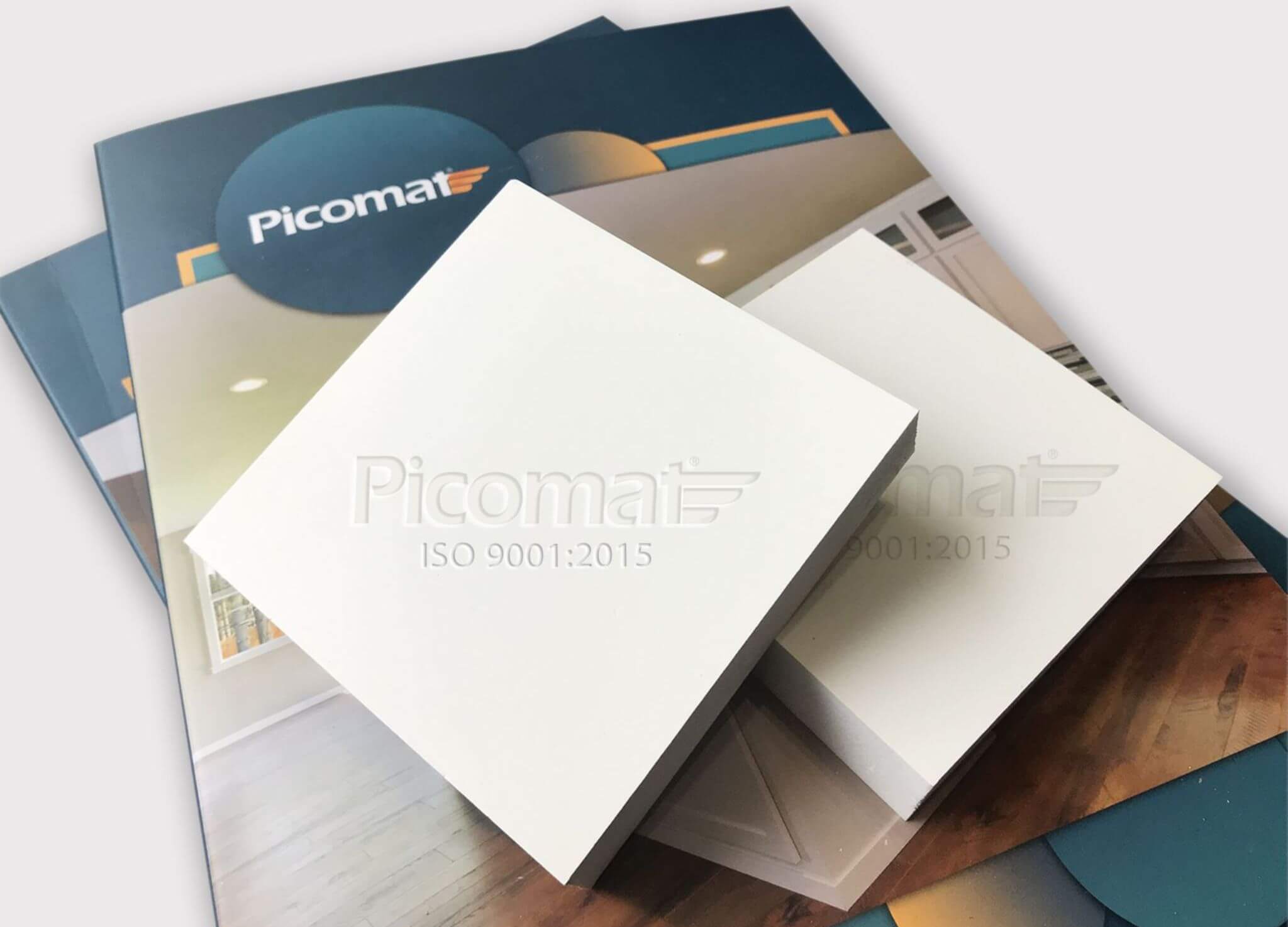 Gỗ nhựa Picomat là gì? Ứng dụng của tấm gỗ nhựa PVC trong nội thất 18 tấm nhựa picomat màu trắng