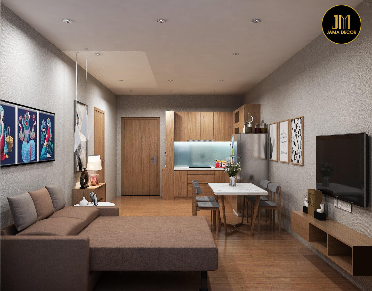 Thiết kế nội thất nhà bếp thông minh mang đến không gian tiện nghi và sang trọng