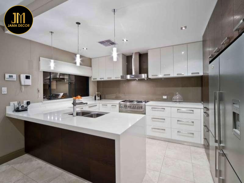 Biến căn bếp chật hẹp thành nơi lý tưởng với nội thất nhà bếp thông minh 2025