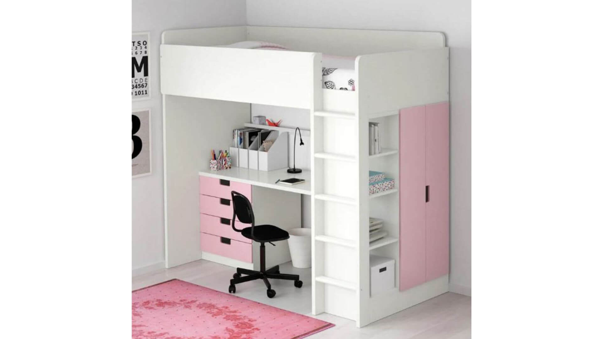 10+ mẫu giường ngủ cho phòng nhỏ từ 6m2, 7m2, 8m2,... 34 giường tầng kết hợp khu chức năng