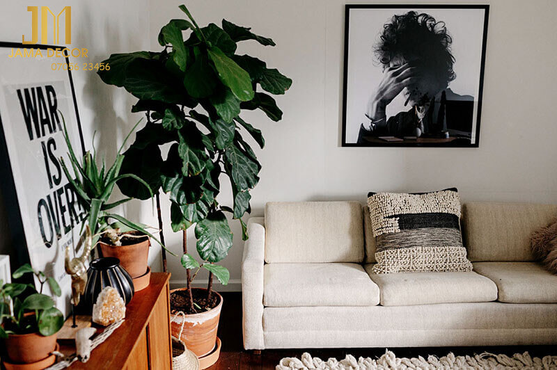 Các bức tranh treo tường, không thể thiếu trong phong cách Bohemian