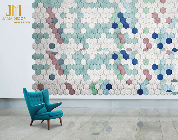 Những công dụng của gạch xơ mướp ốp tường