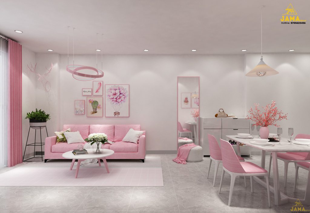 Thiết kế nội thất phòng khách