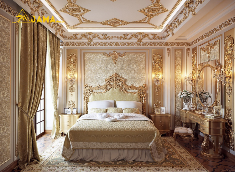 Phong cách nội thất phòng ngủ  cổ điển
