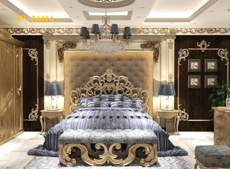 Phong cách nội thất phòng ngủ  cổ điển