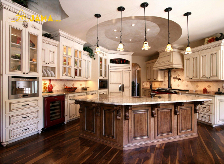 Nhà bếp của phong cách nội thất cổ điển