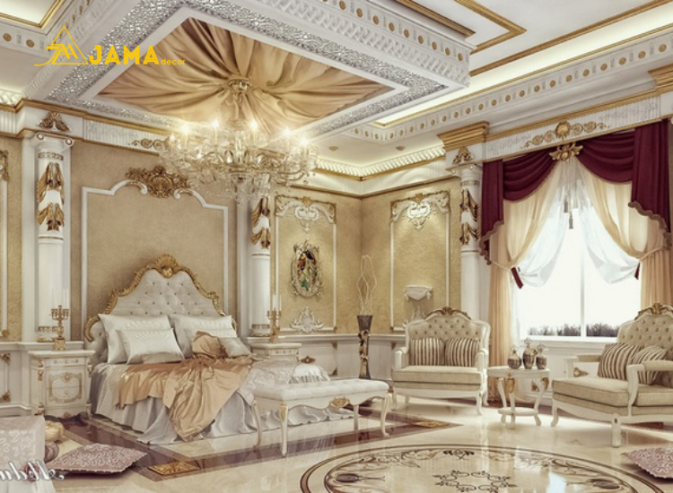 Phong cách nội thất phòng ngủ  cổ điển