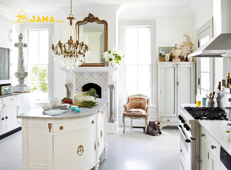 Nhà bếp của phong cách nội thất cổ điển