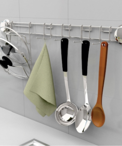 Kệ cài vung + móc treo