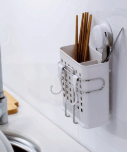 Ống để đũa ướt có móc treo