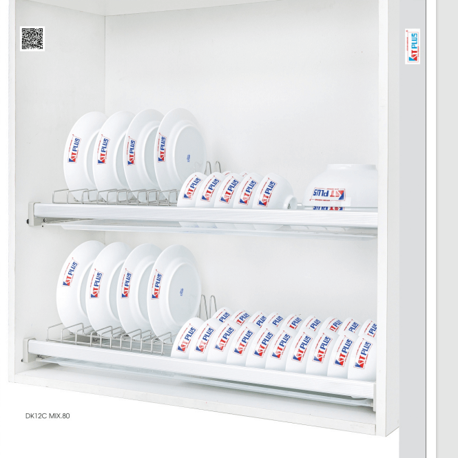 Kệ chén cố định 2 tầng MIX đặc biệt - DK12C MIX