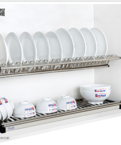 Kệ chén cố định 2 tầng chữ V - DK12