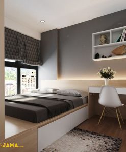 Giường ngủ gỗ Công Nghiệp GN015