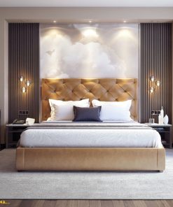 Giường ngủ gỗ Công Nghiệp GN006