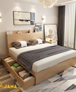 Giường ngủ gỗ Công Nghiệp GN002