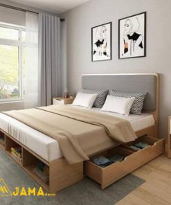 Giường ngủ gỗ Công Nghiệp GN001