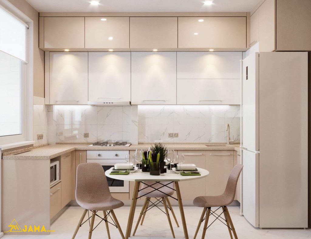 Nội thất bếp đẹp gỗ công nghiệp jamahome.vn