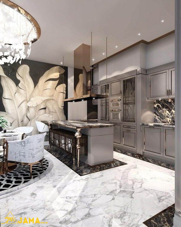 31 mẫu nội thất nhà bếp đẹp hiện đại xu hướng 2021 56 Phong cach thiet ke noi that nha bep Luxury anh 6