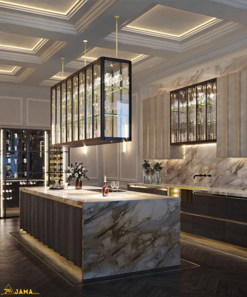 31 mẫu nội thất nhà bếp đẹp hiện đại xu hướng 2021 51 Phong cach thiet ke noi that nha bep Luxury anh 1