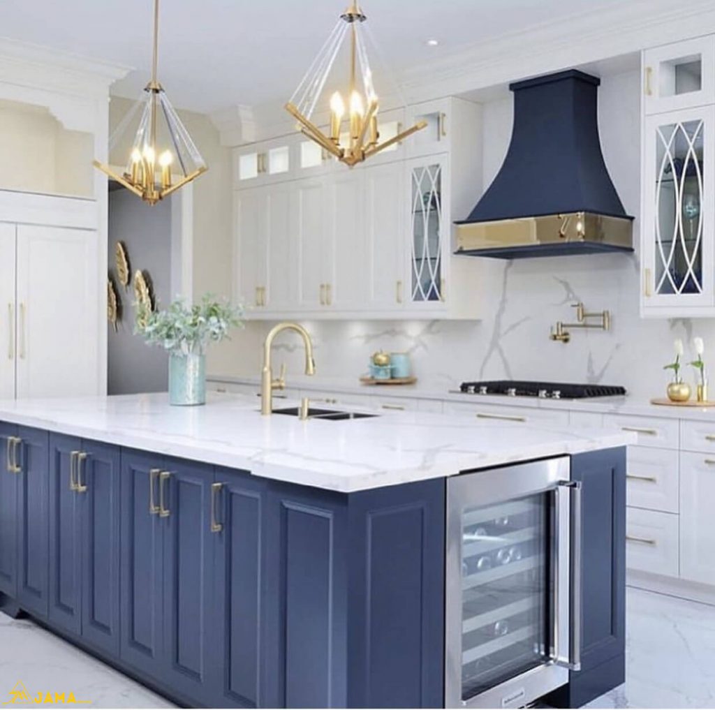 31 mẫu nội thất nhà bếp đẹp hiện đại xu hướng 2021 49 Phong cach thiet ke noi that nha bep Tan co dien anh 6