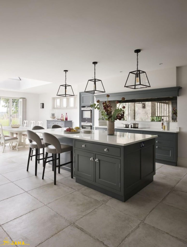 31 mẫu nội thất nhà bếp đẹp hiện đại xu hướng 2021 46 Phong cach thiet ke noi that nha bep Tan co dien anh 3