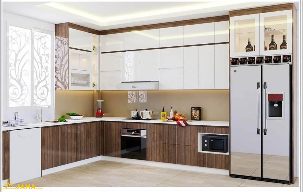 31 mẫu nội thất nhà bếp đẹp hiện đại xu hướng 2021 40 Phong cach thiet ke noi that nha bep Hien dai anh 3