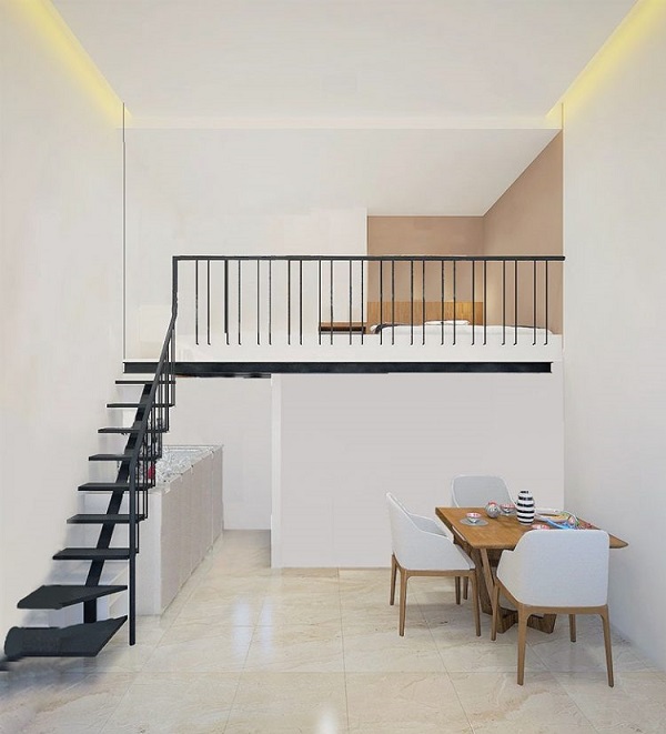 thiết kế nội thất phòng trọ