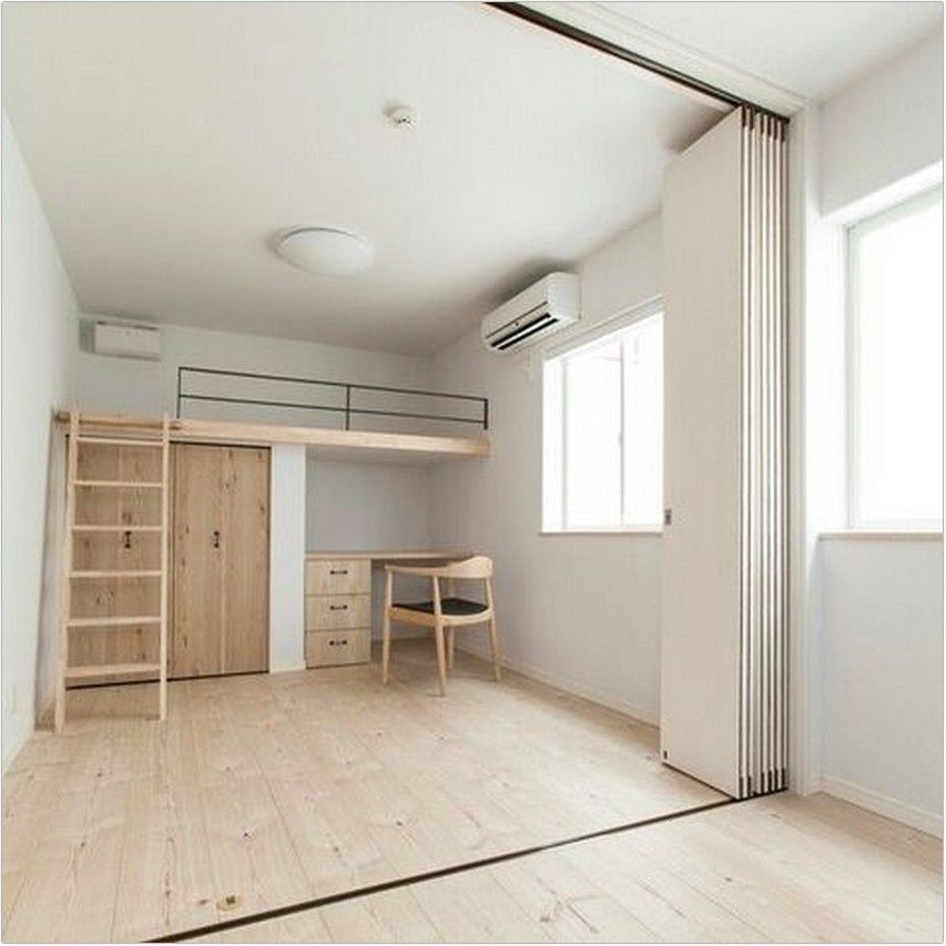 Thiết kế nội thất phòng trọ phong cách tối giản 