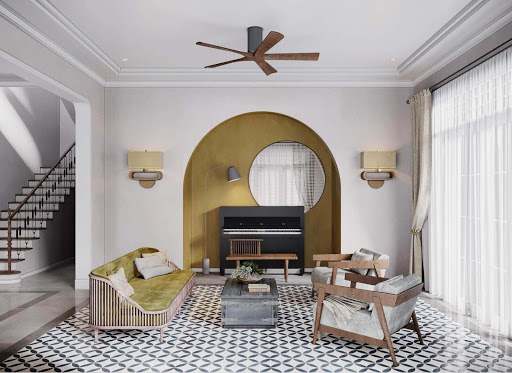 Phong cách thiết kế nội thất Indochine