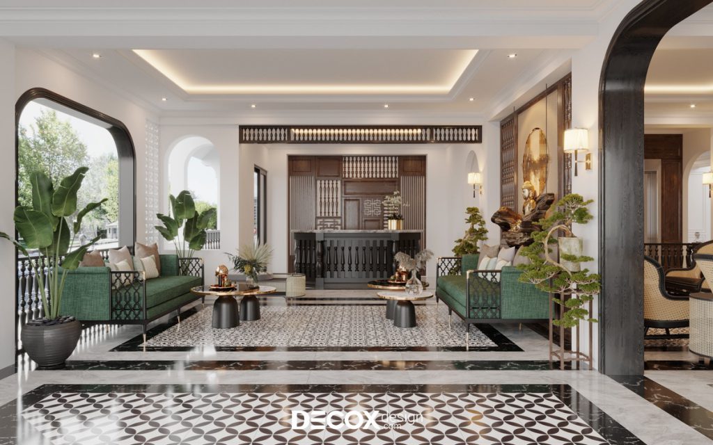 Phong cách thiết kế nội thất Indochine