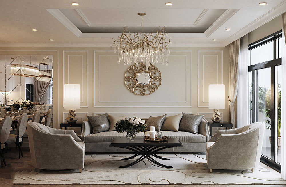 Phong cách thiết kế nội thất luxury