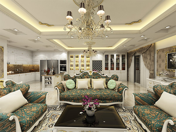 phong khach co dien 5