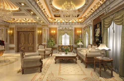 phong khach co dien 1