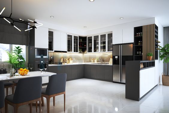 15+ mẫu phòng bếp đẹp, hiện đại, chi phí thấp hợp phong thủy 24 30 mau phong bep dep hop phong thuy anh 2 1