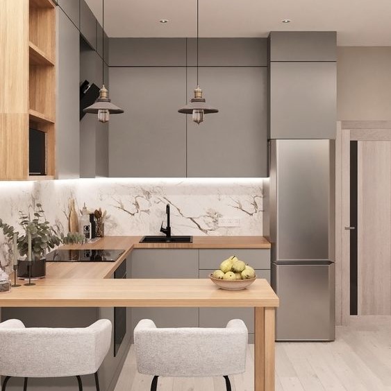 25+ mẫu bếp bếp đẹp, đơn giản cho nhà nhỏ 39 mau bep dep hien dai cho nha nho anh 16