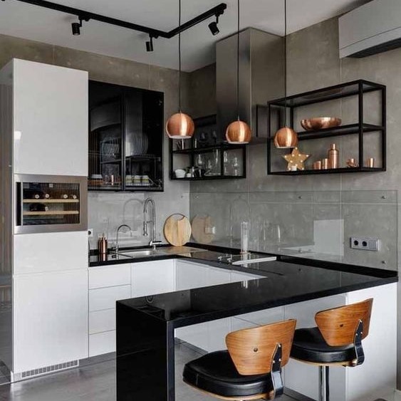 25+ mẫu bếp bếp đẹp, đơn giản cho nhà nhỏ 40 mau bep dep hien dai cho nha nho anh 17