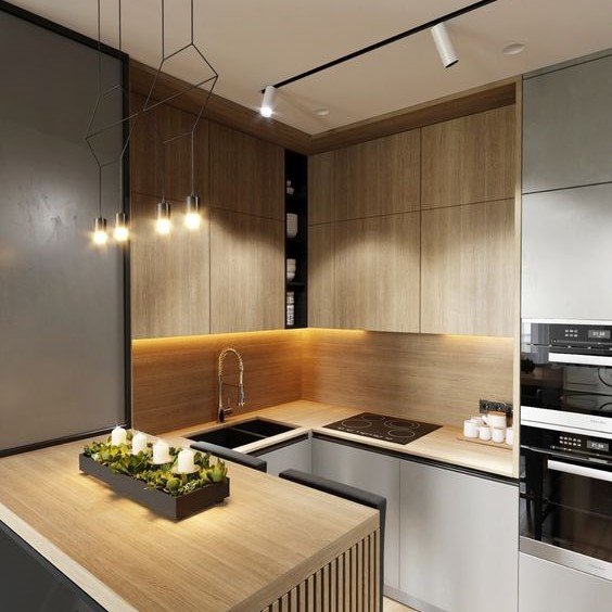 25+ mẫu bếp bếp đẹp, đơn giản cho nhà nhỏ 24 mau bep dep hien dai cho nha nho anh 12