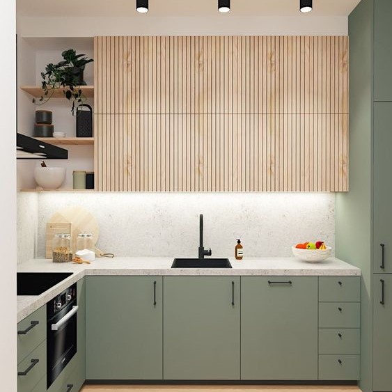 25+ mẫu bếp bếp đẹp, đơn giản cho nhà nhỏ 31 mau bep dep hien dai cho nha nho anh 10