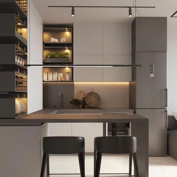 25+ mẫu bếp bếp đẹp, đơn giản cho nhà nhỏ 33 mau bep dep hien dai cho nha nho anh 8