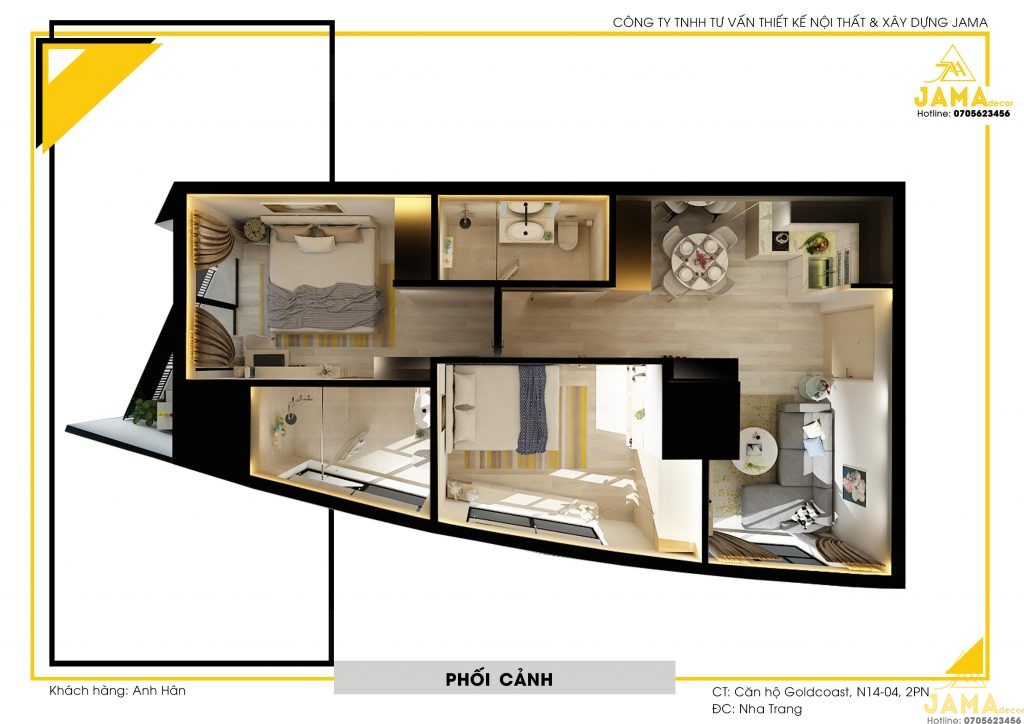 Gold Coast mặt bằng 