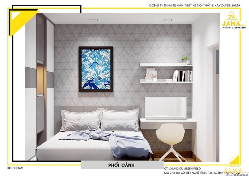 Green Field phòng ngủ chính 