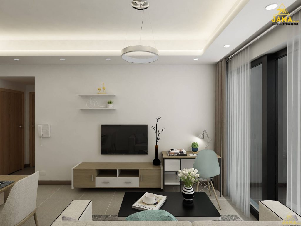 Golden Mansion phòng khách 