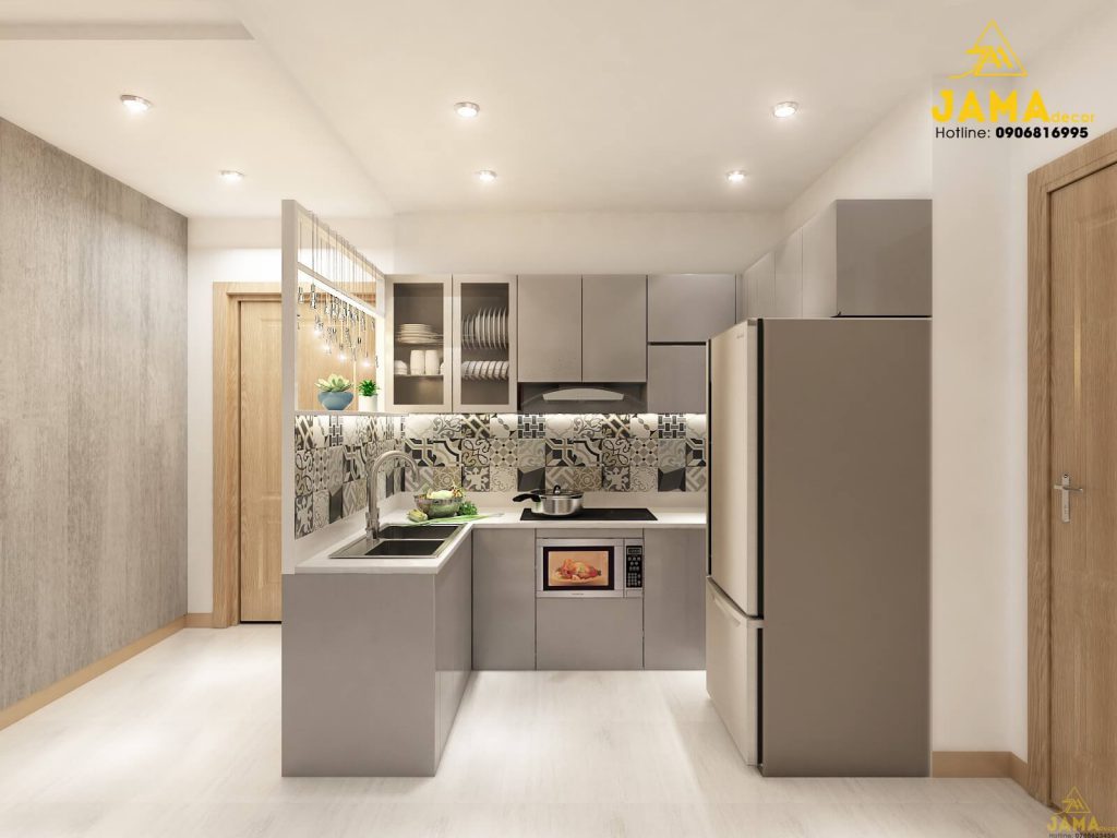 OPAL GARDEN phòng bếp 